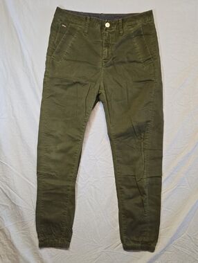 G-Star Raw Olive Green Bronson Boyfriend Trainer Pants